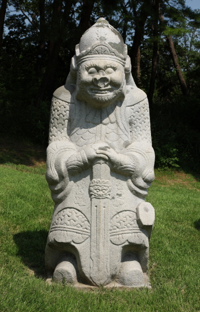 경종 원비 단의왕후 혜릉의 동측 무인석, 1722년 조성